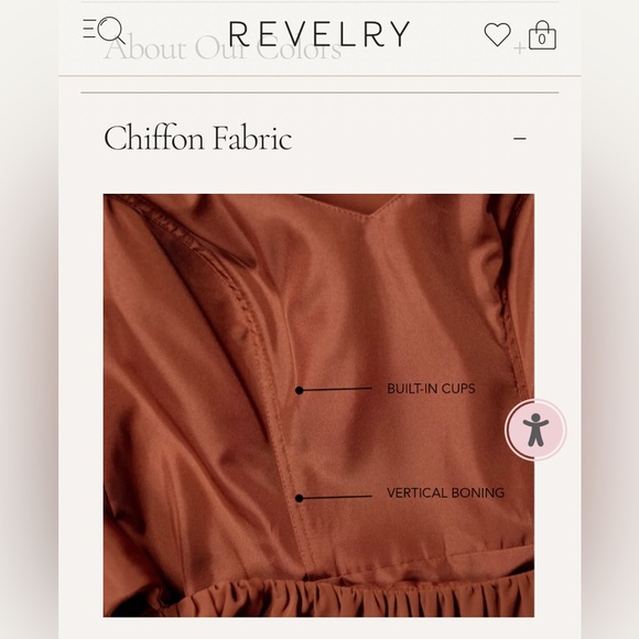 NEW Revelry Valerie Chiffon Faux Wrap Dress in Sage W12 - Picture 15 of 16